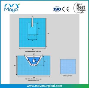 Quality Complex Material Surgical Shoulder Arthroscopy Drape Pack wholesale