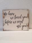 Rectangle Shape Decoration Painting Art Plaques Signs 40 X 40 Cm ODM / OEM