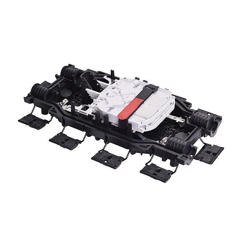 Indoor Fiber Optic Splice Closure 24F Inline Joint Closure 48 Fiber