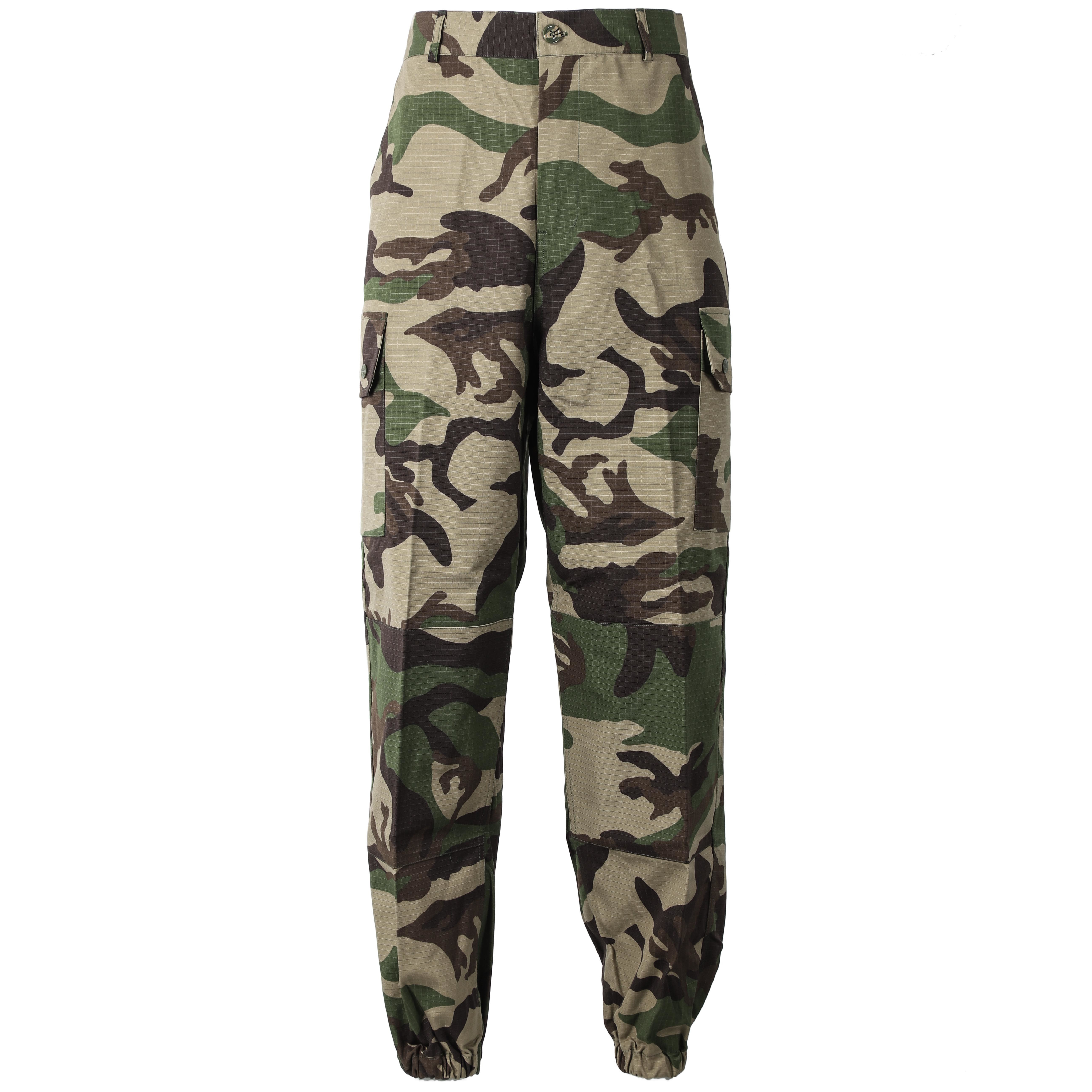 Factory Supply T/C French Camo F1 French Military Uniform ( Shirt+pants+cap)
