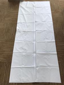 Quality White Urn And Bag PVC Material For Dead Person 0.2 Mm Thickness 220 * 80 Cm wholesale