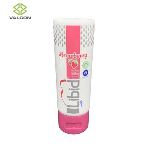 Quality Glossy Varnish Empty Lotion Squeeze Tubes Flip Cap 2 Layer For Gel wholesale