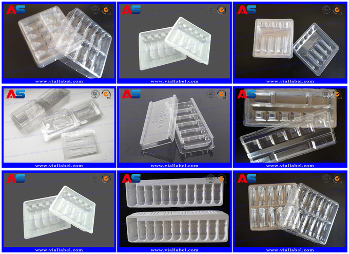 Designed for Customized OEM/ODM Services 2ml Vial Tray for Medical Applications 2