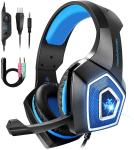 100mA 2.2kohm Hunterspider Noise Cancelling Gaming Headphones