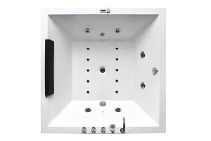Quality M1616-D Whirlpool Acrylic Massage Bathtub Pure Sanitary Grade wholesale