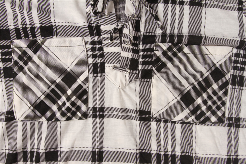 Ladies plaid shirt, Women's shirt, Fashion Style, Soft Touch fabric