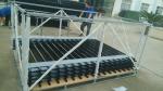 Customized Black Zinc Steel Metal Garrison Fence Panels Maintenance Free