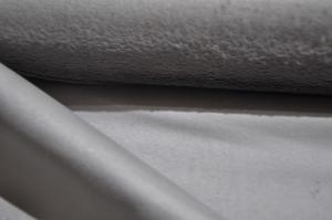Quality 500gsm Print Pattern Rabbit Hair Suede Solid Suede Bonded Fleece Fabrics wholesale