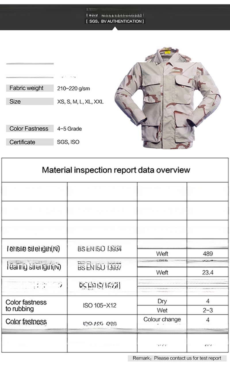 Outdoor Activies Custom Libya Uniforms with at 1.5 per Set