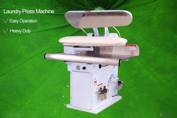 Cheap 42" Garment Pressing Equipment , Clothes Air Operated Commercial Garment Press for sale