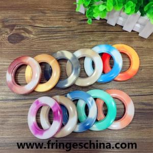 Quality Fashion Prime ABS Plastic Custom Curtain Rings Circles Rod Accessories wholesale