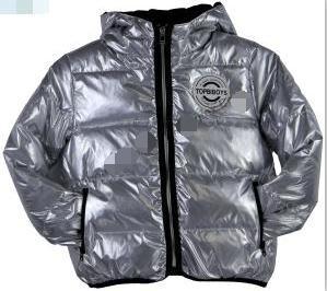Quality Winter Kids Lightweight Down Jacket , Plain Dyed Hooded Waterproof Puffer Coat wholesale