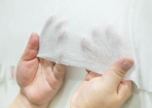 Quality Baby Diaper Embossed Spunlace Non Woven Fabric For Wet Wipes wholesale