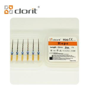 Quality 25mm Dorit Endodontic Files Hope Golden F3 Blue Heat Activation wholesale