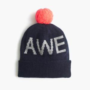 Quality Boy ' S Intarsia Knitted Pom Pom Hat 38 Viscose 35 Nylon 22 Wool 5 Alpaca Material wholesale