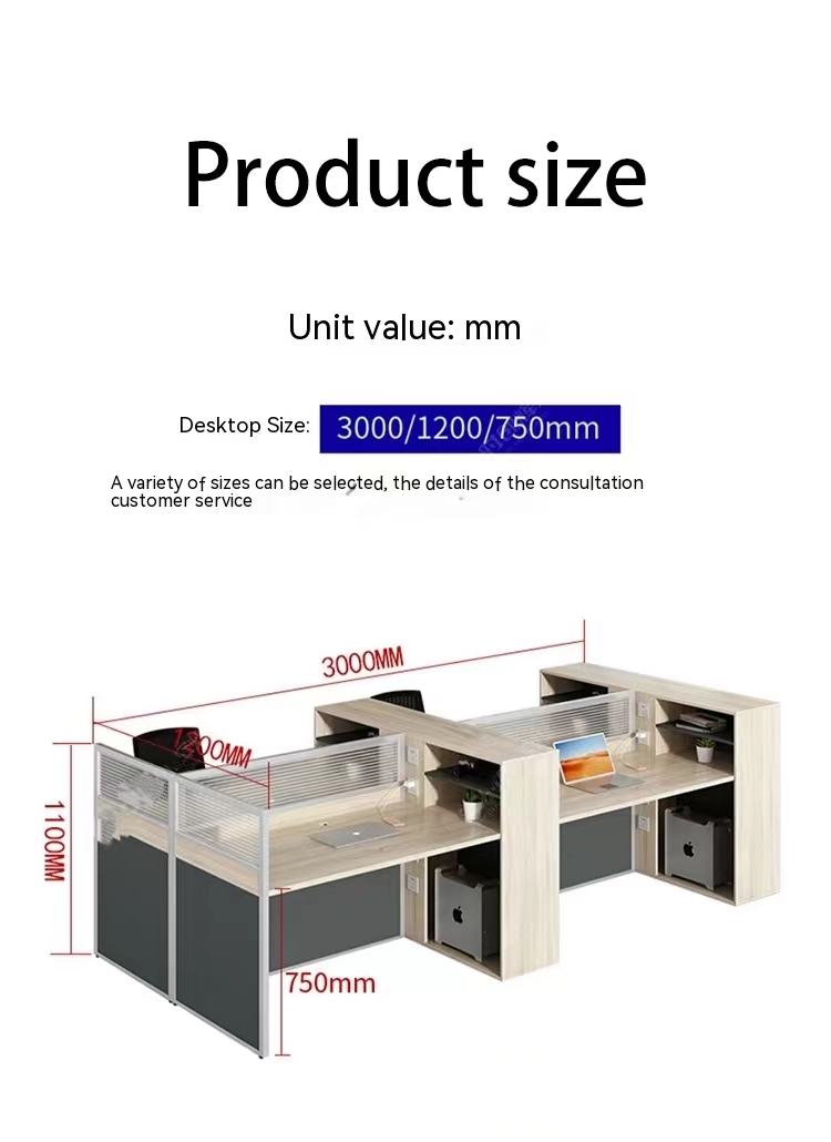Mail Packing Independent Space Workstation Office Combination Partition Baffle for Work