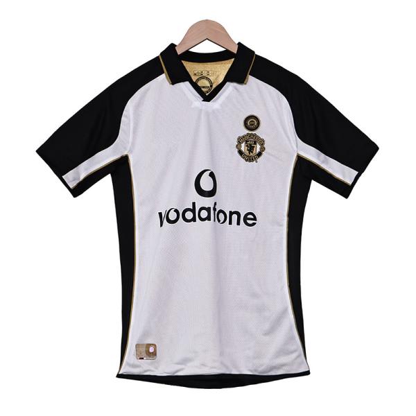 Manchester United 2001 Retro Commemorative Fan Football Jersey Collector Edition
