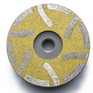 Quality Customized Support OEM Metal Bond Diamond Angle Grinder Cup Wheel for Stone Polishing wholesale