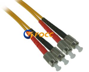 Quality APC Polish Type 3.0mm FC Duplex Single Mode Fiber Optic Cable PVC Sheath Fiber Patch Cable wholesale