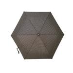 Black 3 Folding Auto Open Close Umbrella Superlight Weight Black Rubber Coating