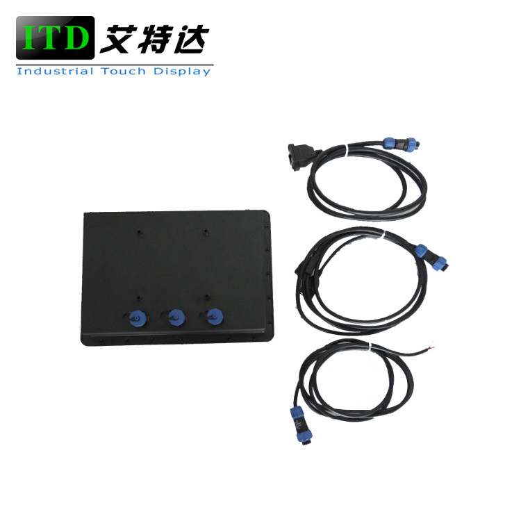 7 Inch Waterproof Touch Screen Computer Monitor PCAP Auto Dimming 1000 Nits WIFI BT
