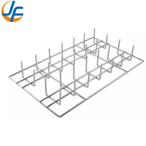 Quality RK Bakeware China Foodservice Combi Oven Stainless Steel GN1/1 Chicken Rack Grilled Potato Rack wholesale