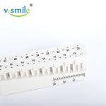 Plastic Dental Endo Measuring Block ,ISO13485 For Orthodontists