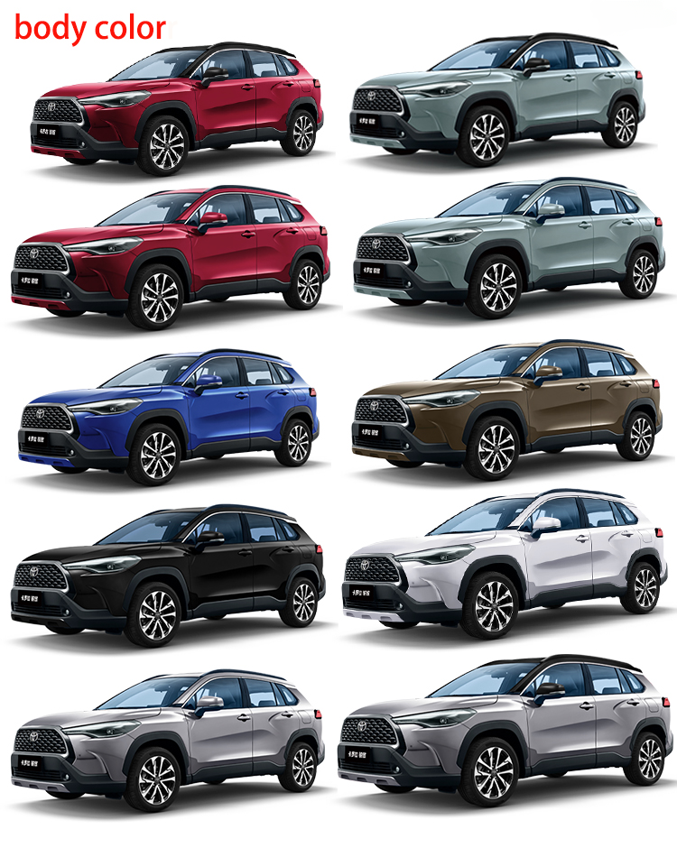 2024 Toyota Corolla Cross Hybrid 2.0L SUV FWD 5 Seats Luxury High Speed Gasoline Car Made in with Torsion Beam Suspension