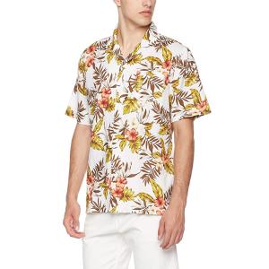 Quality Tropical Rainforest Men'S Printed Short Sleeve breathable linen shirt wholesale