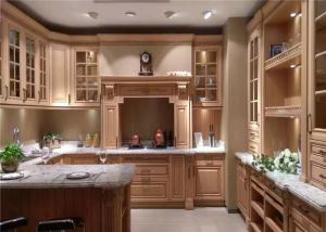Quality Remolding White Quartz Prefab Kitchen Countertops Beautiful Appearance wholesale