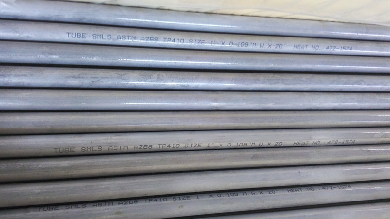 TP410 EN 1.4006 DIN X12Cr13 Stainless Steel Seamless Tube ( Pipes )