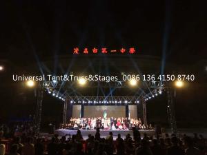 Quality Aluminum Concert Line Array Speaker Stage Lighting Truss 4 Meter Single Length wholesale