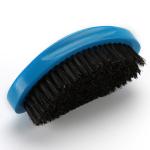 Abeis Blue Wave Brush Soft Medium Boar Bristle For Hair Beard Mustache Grooming