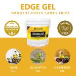 Curly Hair Styling Gel for Strong Hold and Shine 64oz Private Label Locs Twist