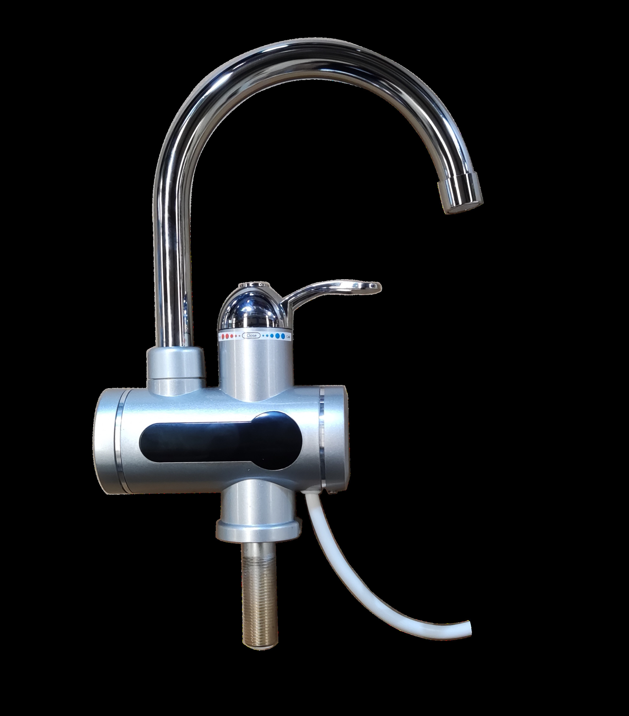 IPX4 Instant Electric Hot Water Tap 220V Electric Heated Basin Tap 30-60℃