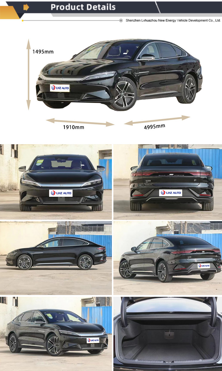 Energy Vehicle BYD Hanev 5-Door 5-Seater Sedan with 2920mm Wheelbase and 605 km Range
