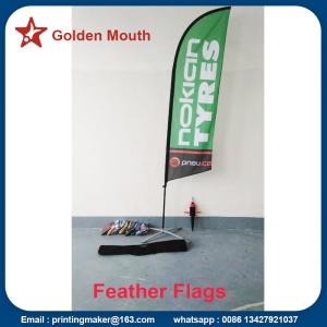 Quality Custom Feather Flags Banners For Outdoor Advertising wholesale