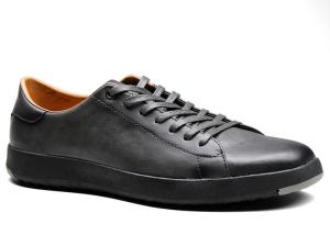 Quality Spring / Autumn Mens Lace Up Leather Sneakers Trendy Walking Fashion Shoes Men Sneakers wholesale