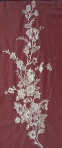 Quality Apparel Accessories Embroidery Lace Applique for Bridal Dress wholesale