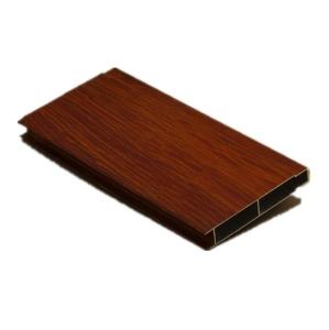 Quality OEM Wood Finish Aluminium Profiles For Building Decoration Materials wholesale