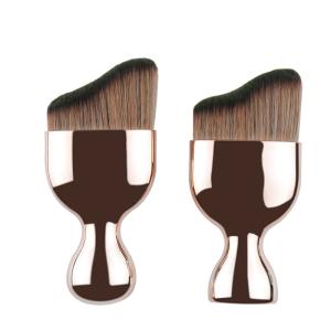 Quality Luxury Rose Gold Kabuki Cosmetic Brush wholesale