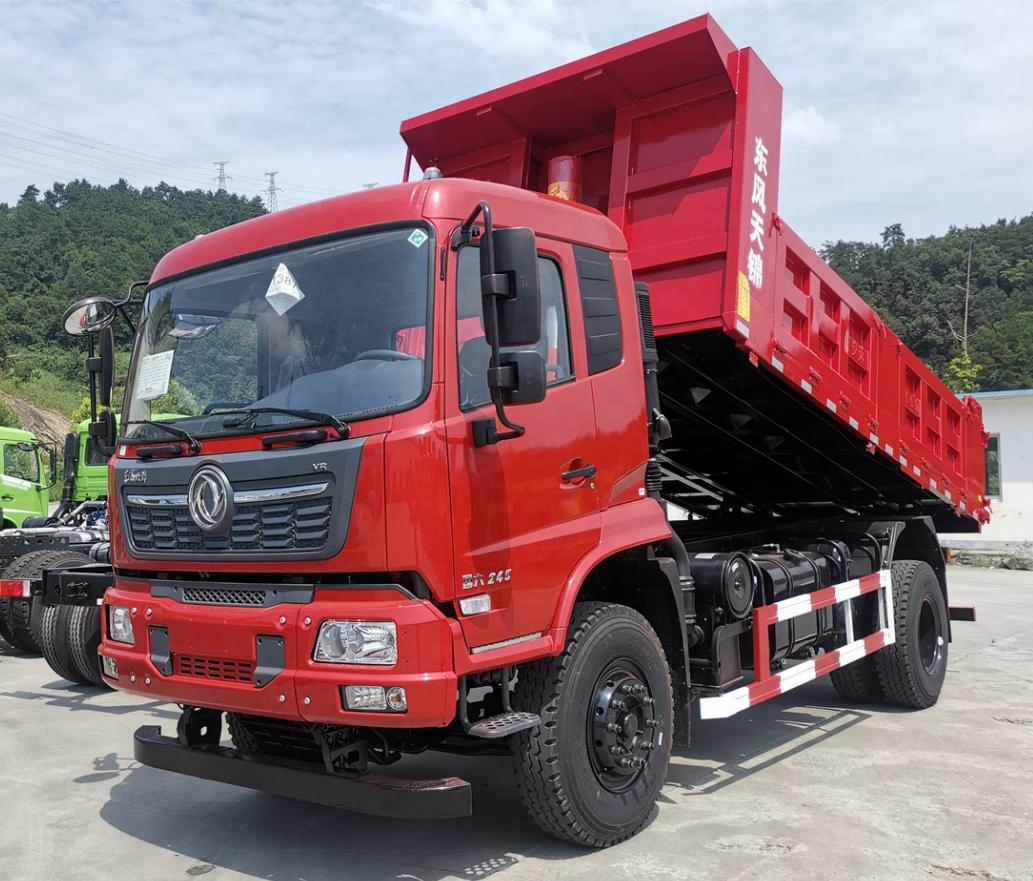 China Shacman Dongfeng Sinotruck 4X2 small dump truck 10 tons mini tipper truck factory price