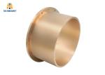 High Pressure Flanged Bronze Bushings High Corrosion Resistance