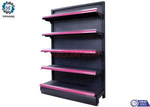 Quality SUS304 Metal Retail Shelving Units Gondola Shelving System For Grocery Store wholesale