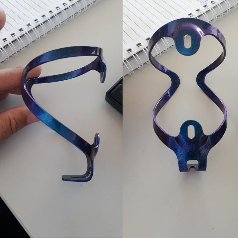 Universal Mountain Road Bicycle Water Bottle Cage Colorful Blue