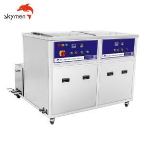 Quality 100L 2 Tanks 1500W Ultrasonic Parts Cleaner For Sonic Pcb wholesale