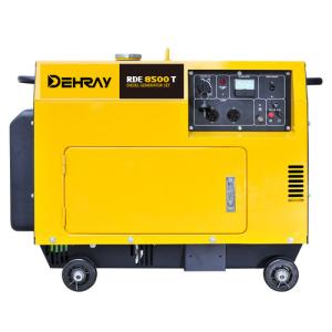 Quality Four Storke Air Cooled 6KW Low Noise Diesel Generator wholesale