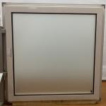 Customized Aluminum Glass Windows Fixed Double Glass Aluminium Windows 1.2mm