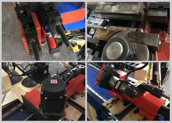 High Efficiency Hydraulic Pipe Bending Machine , Stainless Steel Pipe Bender