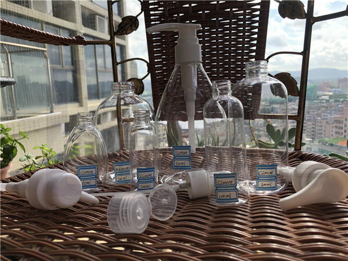 ODM PETG Empty 500ml Hand Gel Plastic Container Bottles